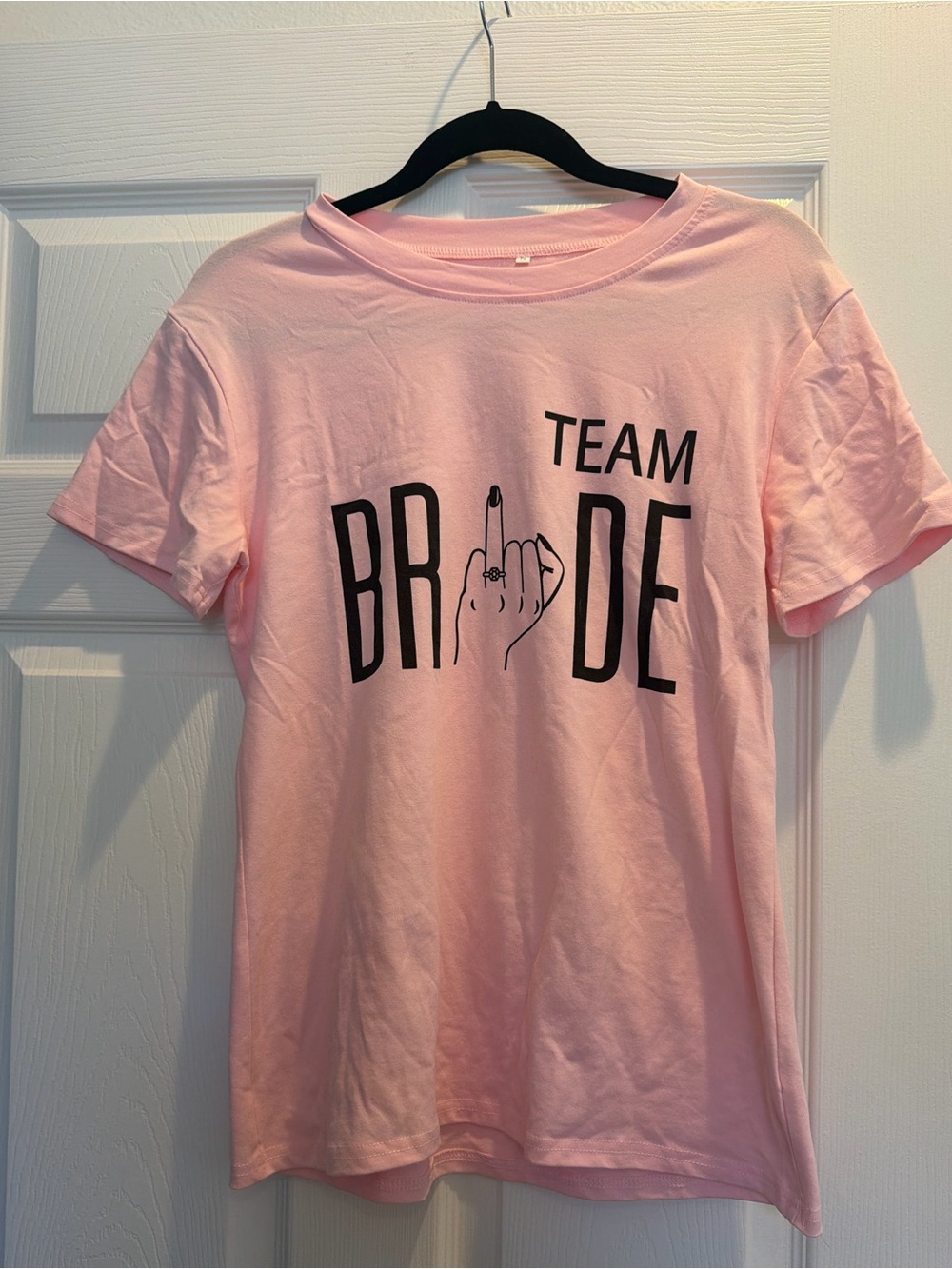 Team Bride Pink Graphic T-Shirt